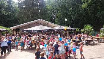 Kindertanz am Sonntag 2018 - Sommerfest am Birkensee 2018, Foto: Freiwillige Feuerwehr Weertzen, Pressewart Christian Müller Kindertanz am Sonntag 2018