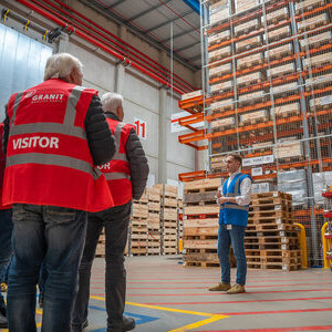 Heeslinger Landmaschinenschau: GRANIT PARTS Logistikf&uuml;hrungen